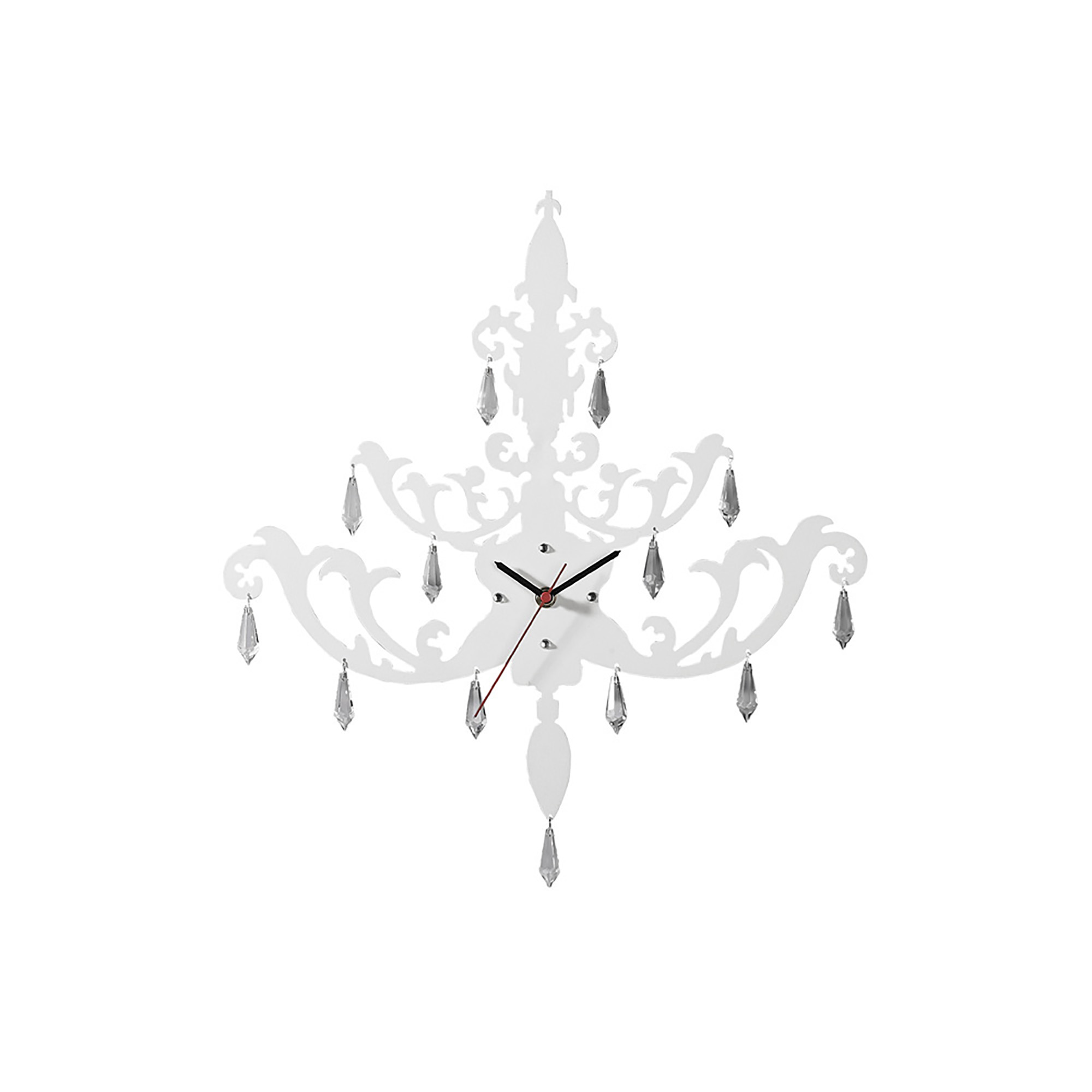 IL70116  Infinity Crystal Chandlier Clock